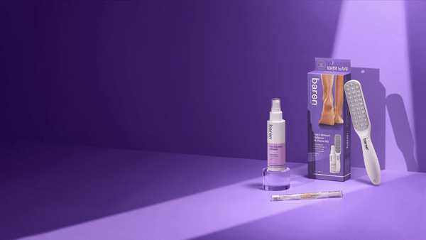 Peeling na chodidlá