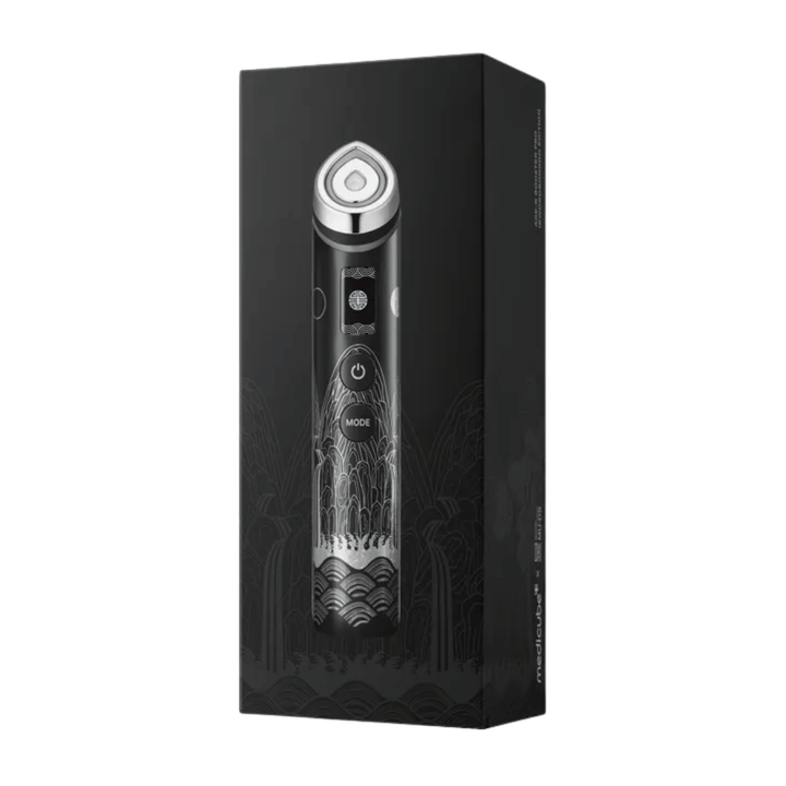 Medicube AGE-R Booster Pro APEC Edition prístroj na tvár, ktorý stimuluje pokožku, zvyšuje vstrebávanie séra a poskytuje pevnejšiu a žiarivejšiu pleť.
