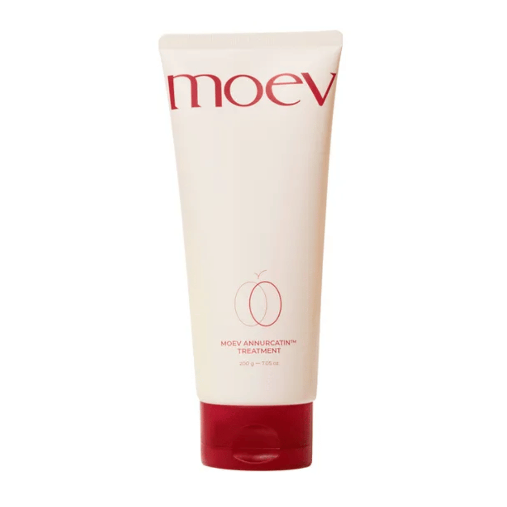 MOEV Annurcatin Treatment 200g – hlbokovýživná maska na vlasy s Annurca-jablkom, biotínom a kofeínom, ktorá posilňuje, hydratuje a dodáva vlasom lesk a odolnosť.