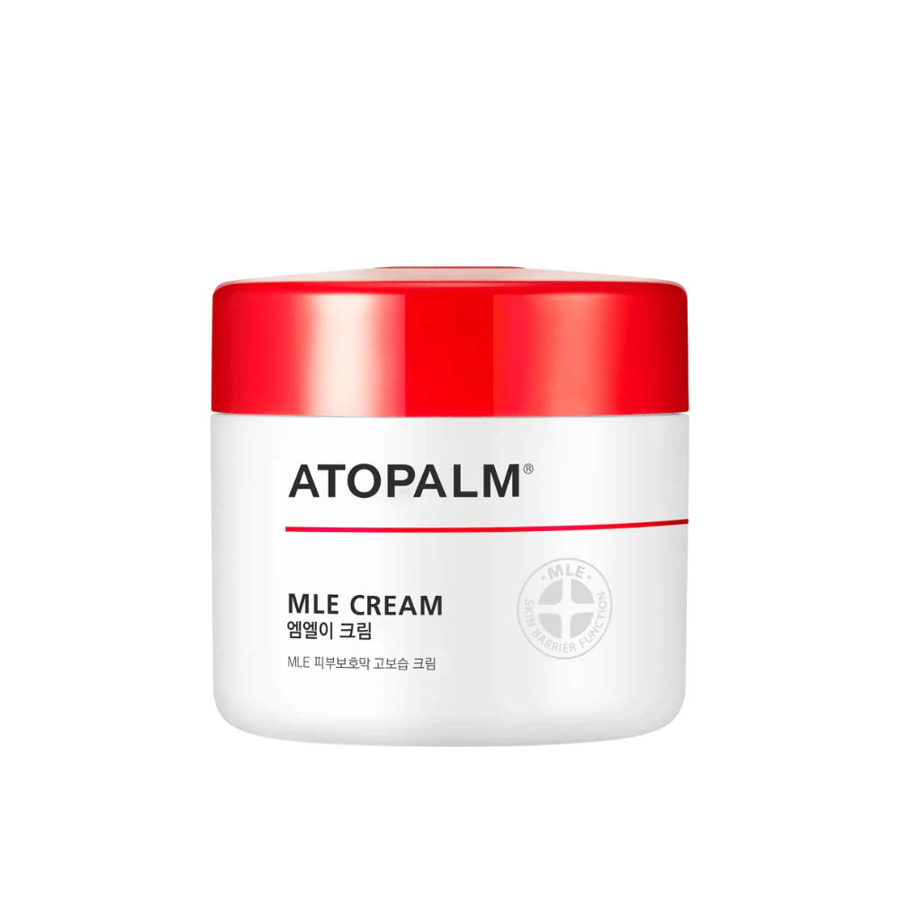 ATOPALM MLE Cream – krém na tvár posilňujúci bariéru pre suchú a citlivú pleť s technológiou MLE, ktorá poskytuje dlhodobú hydratáciu a chráni prirodzenú bariéru pokožky.