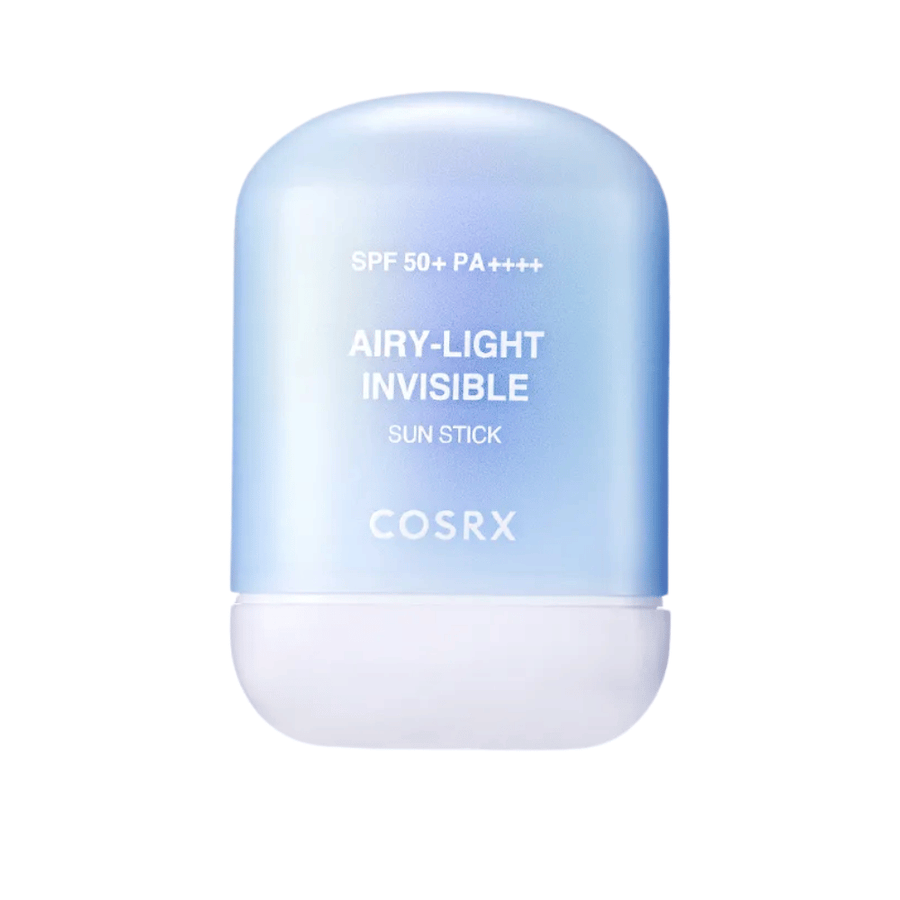 Obrázok produktu na COSRX Airy-Light Invisible Sun Stick 19 g – transparentná slnečná tyčinka s vysokou UV ochranou a hodvábnym pocitom.