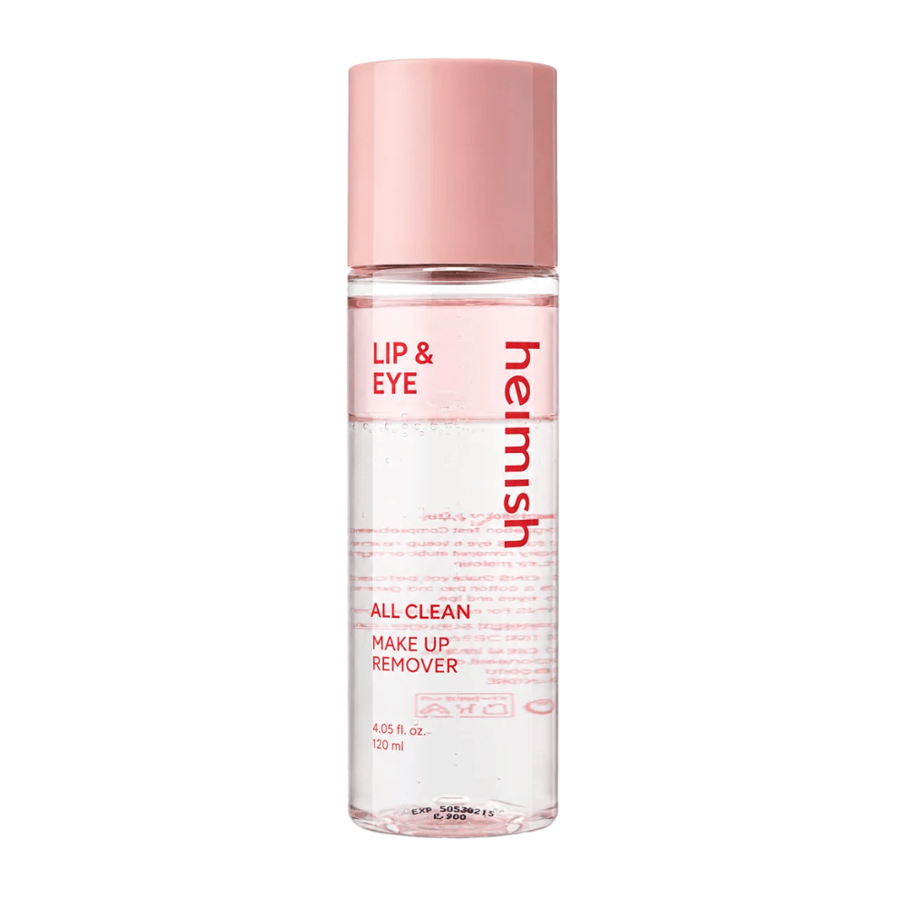 heimish All Clean Makeup Remover 120 ml odličovač na oči a pery obrázok produktu na bielom pozadí