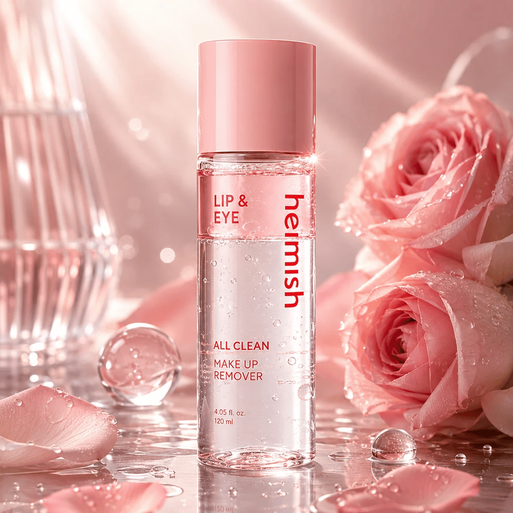 heimish All Clean Makeup Remover s hydratačnou dvojfázovou formulou na vodeodolný make-up