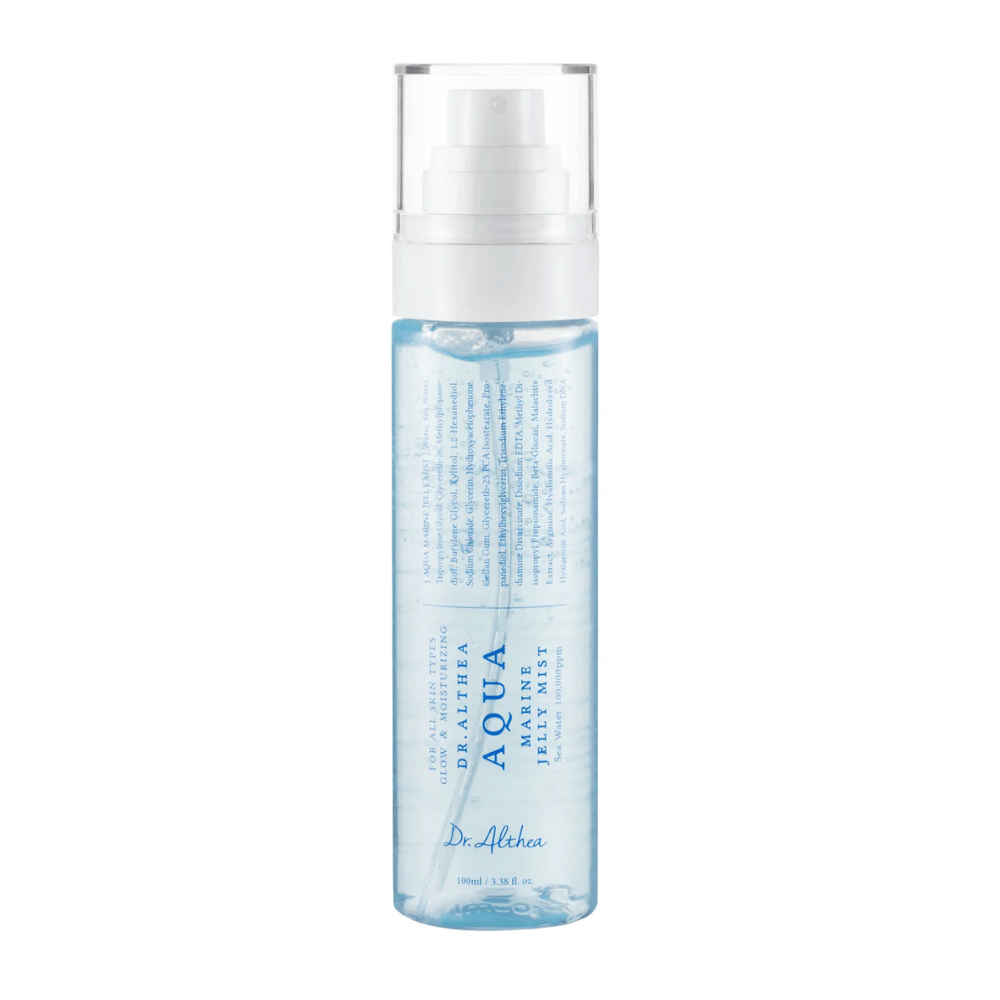 Obrázok produktu Dr. Althea Aqua Marine Jelly Mist s transparentným balením a želé-bázovanou formulou