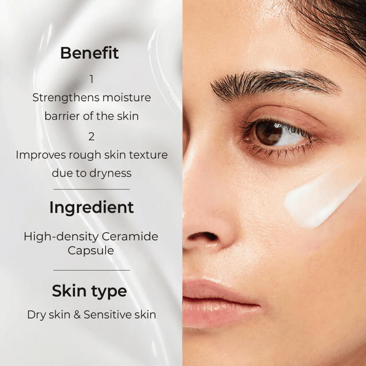 AESTURA Atobarrier 365 Lotion posilňuje bariéru vlhkosti pokožky, zlepšuje suchú pokožku a obsahuje ceramidové kapsule pre citlivú pokožku.