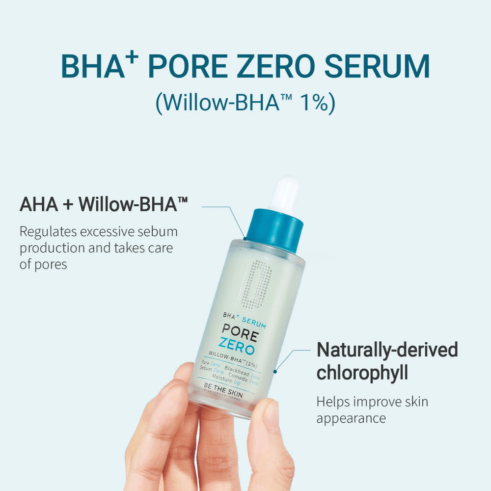 Be The Skin BHA+ Pore Zero Serum s Willow-BHA a prírodným chlorofylom