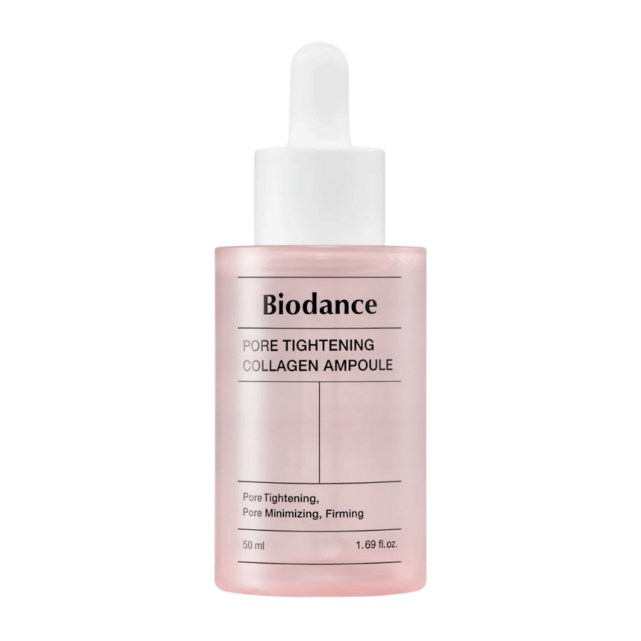 
Biodance Pore Tightening Collagen Ampoule, 50 ml, je koncentrovaná ampulka, ktorá spevňuje pokožku, minimalizuje póry a zlepšuje elasticitu. Obohatená o kolagén na posilnenie štruktúry pokožky a dodanie hladšej a pevnejšej pokožky. Perfektné na každodenné použitie.