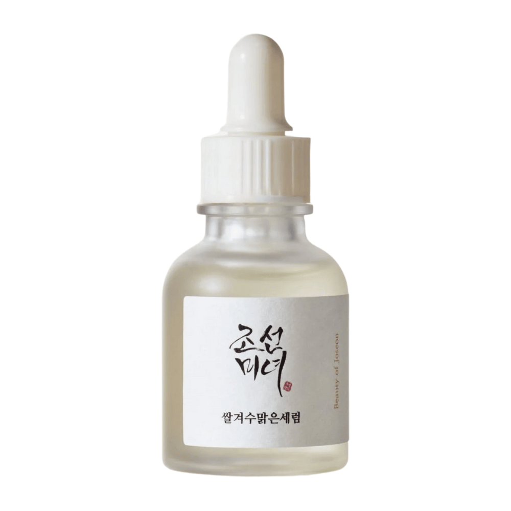 Beauty of Joseon Glow Deep Serum v sklenenej fľaši s pipetou a tradičným kórejským dizajnom.
