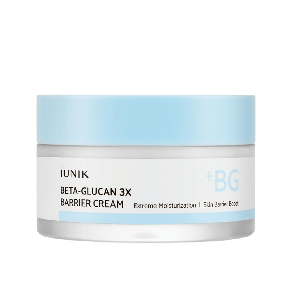 iUNIK Beta-Glucan 3X Barrier Cream hydratačný krém na tvár s beta-glukánom pre suchú, citlivú a dehydrovanú pleť obrázok produktu