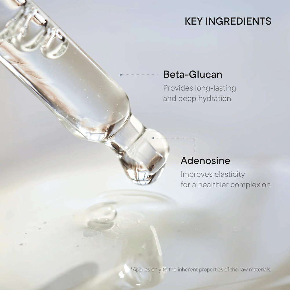 iUNIK Beta-Glucan Power Moisture Serum s beta-glukánom a adenosínom, ktorý poskytuje dlhodobú hydratáciu a zlepšenú elasticitu