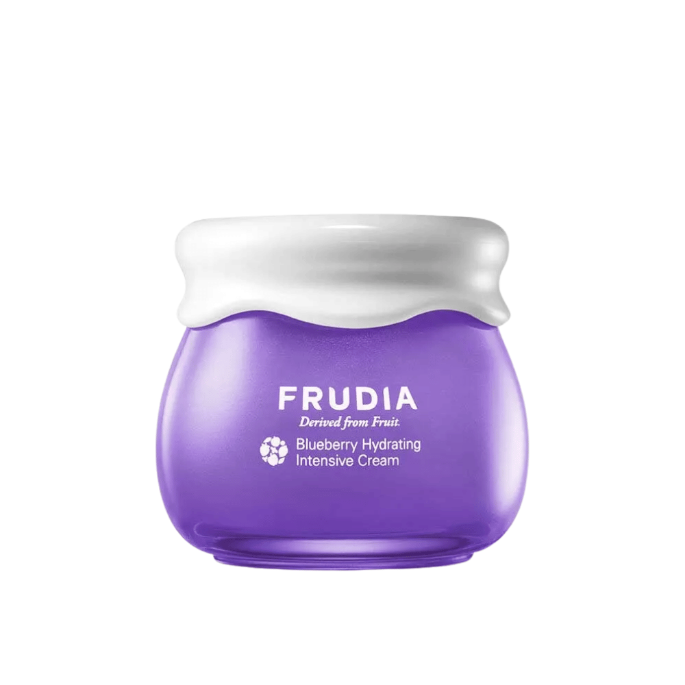 FRUDIA Blueberry Hydrating Intensive Cream – hydratačný krém na tvár s extraktom z čučoriedok, ktorý posilňuje kožnú bariéru a poskytuje dlhodobú hydratáciu