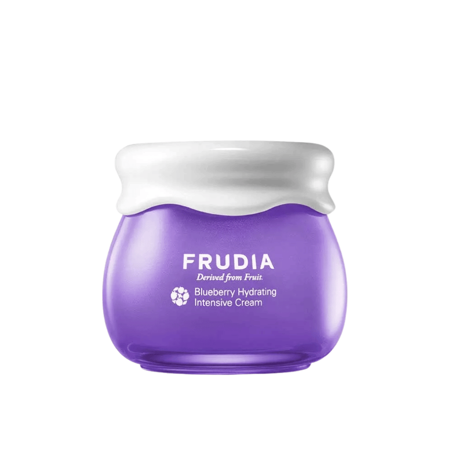 FRUDIA Blueberry Hydrating Intensive Cream – hydratačný krém na tvár s extraktom z čučoriedok, ktorý posilňuje kožnú bariéru a poskytuje dlhodobú hydratáciu