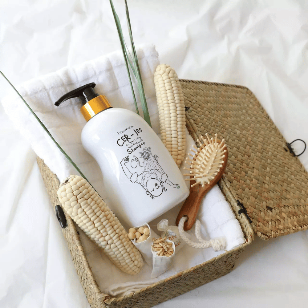 Elizavecca CER-100 Collagen Coating Shampoo – obnovujúci šampón s kolagénom pre slabé, krepovité a poškodené vlasy