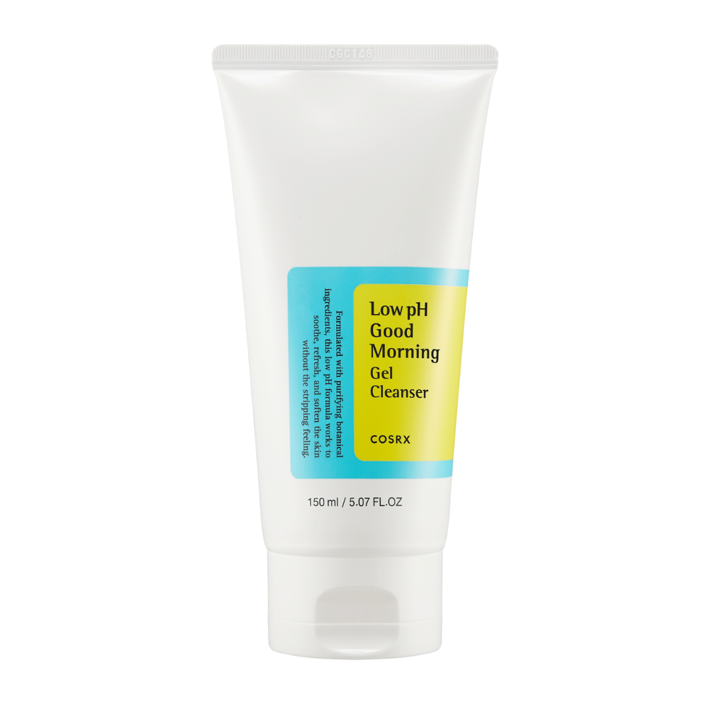 COSRX Low pH Good Morning Gel Cleanser 150ml – kórejský gélový čistiaci prostriedok s nízkym pH, ktorý vyvažuje pokožku a odstraňuje nečistoty