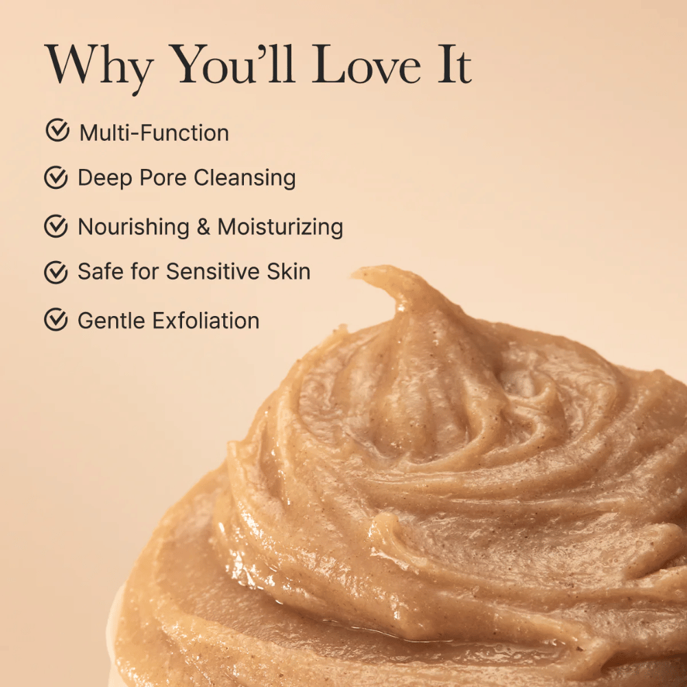 Arencia Calendula Rice Mochi Cleanser – multifunkčný čistiaci prostriedok, ktorý hĺbkovo čistí póry, hydratuje a je bezpečný pre citlivú pokožku.