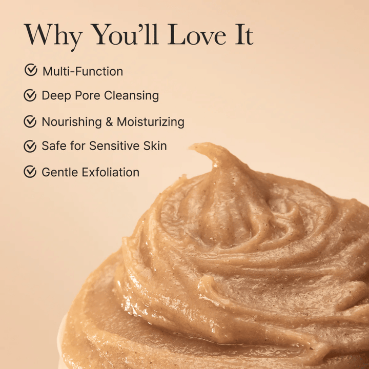 Arencia Calendula Rice Mochi Cleanser – multifunkčný čistiaci prostriedok, ktorý hĺbkovo čistí póry, hydratuje a je bezpečný pre citlivú pokožku.