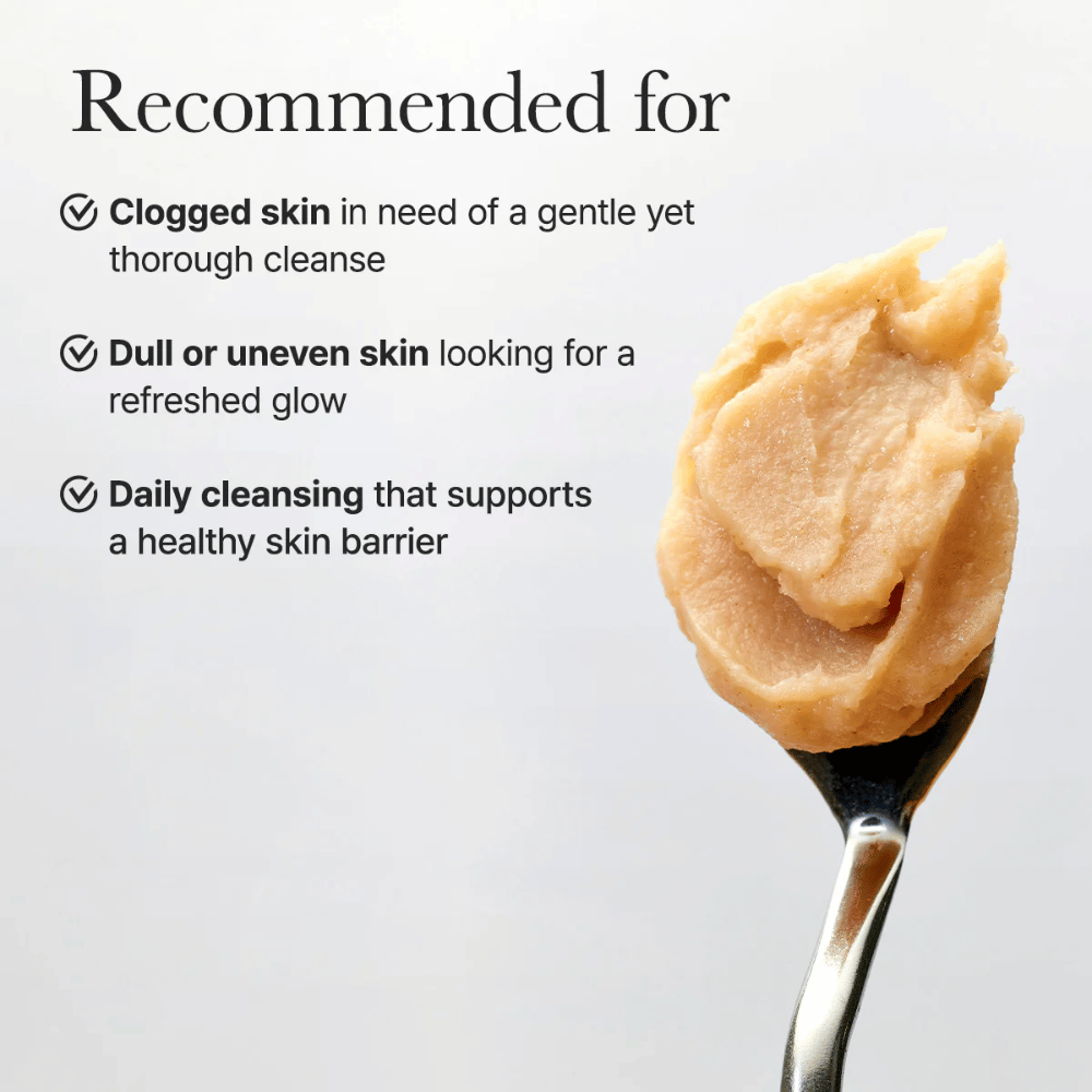 Arencia Calendula Rice Mochi Cleanser sa odporúča pre upchatú, unavenú alebo nerovnomernú pokožku, ktorá potrebuje jemné, ale účinné čistenie.