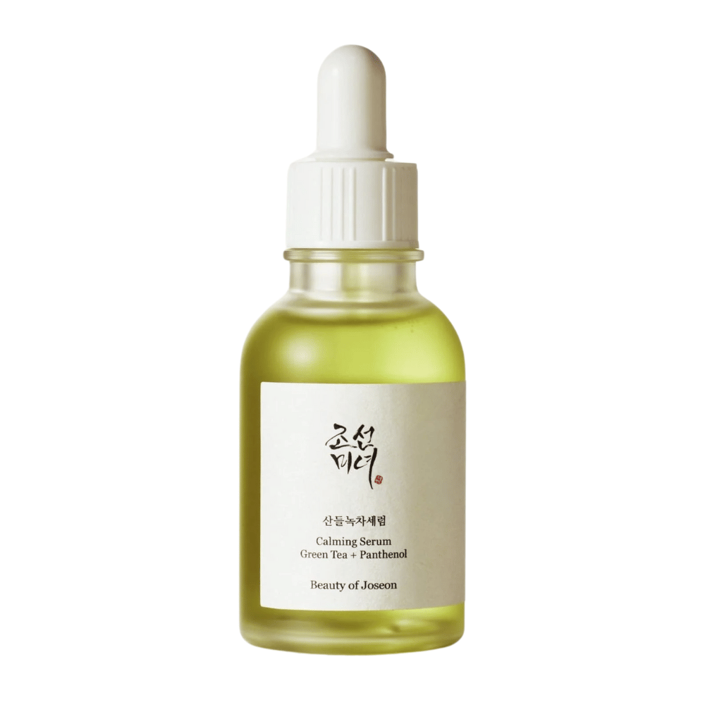Obrázok produktu Beauty of Joseon Calming Serum Zelený čaj + Pantenol v pipetovej fľaštičke – hydratačné a vyvažujúce K-beauty sérum.