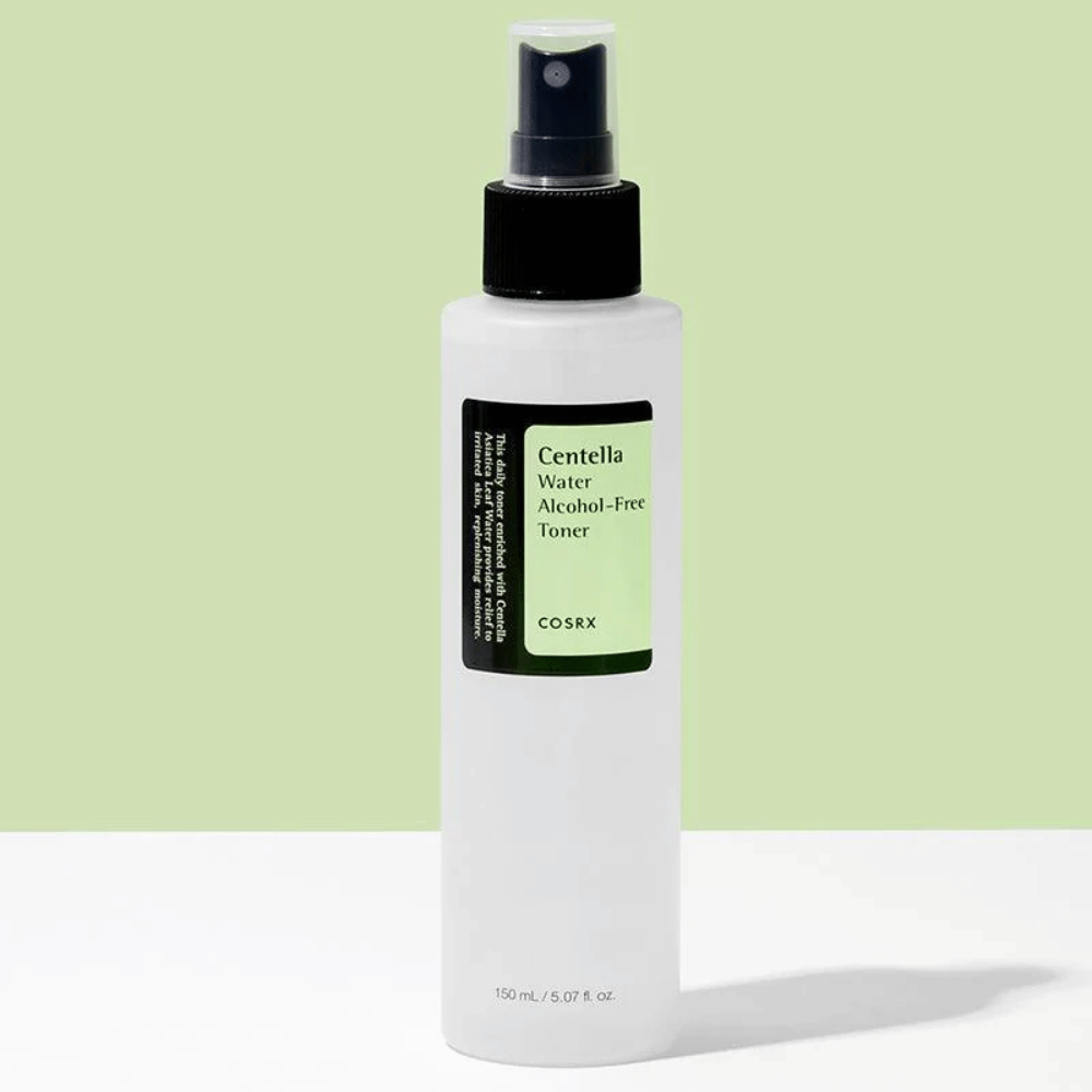 COSRX Centella Water Alcohol-Free Toner s krabicou 150 ml hydratačný a nealkoholický toner pre vyváženú pokožku