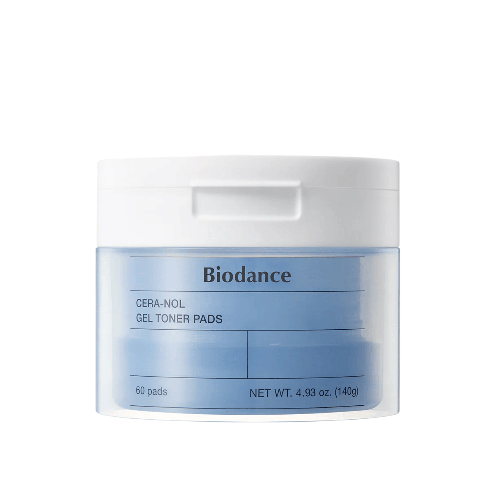 Biodance Cera-Nol Gel Toner Pads – Hydratácia a upokojujúca starostlivosť v jednom jednoduchom kroku.

✨ 60 vankúšikov nasiaknutých hydratačným gélovým tonerom.
💙 Ceramidy & Panthenol posilňujú kožnú bariéru a upokojujú podráždenie.
💧 Rýchla hydratácia pre sviežu a vyváženú pokožku.

Perfektné pre citlivú pokožku a každodenné použitie!