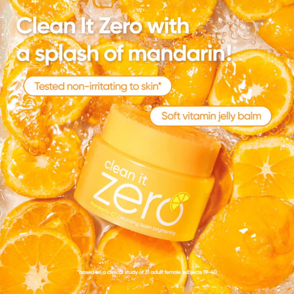 Banila Co Clean It Zero Brightening cleansing balm s jemnou želé textúrou, ktorá hydratuje a hĺbkovo čistí pleť so sviežim pocitom