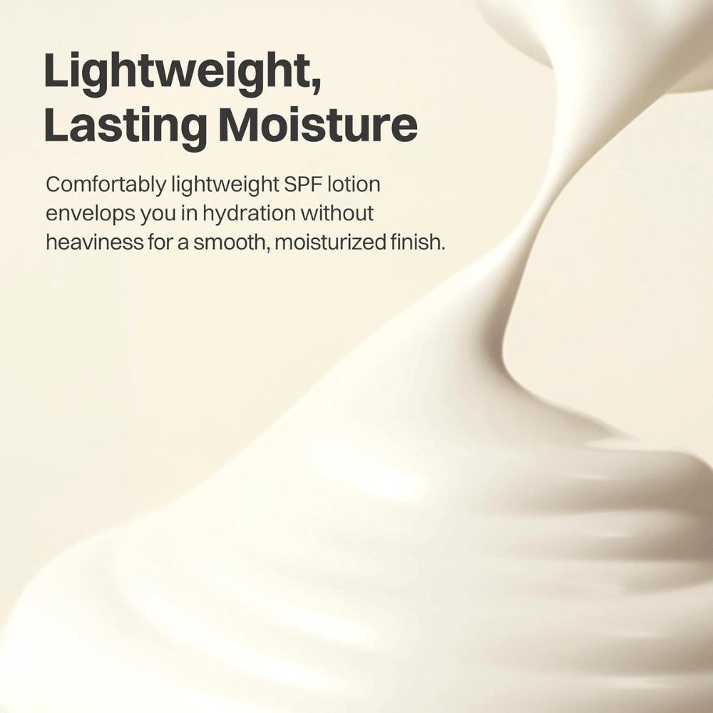 Ľahká a hydratačná konzistencia Beauty of Joseon Comfort Protection Mineral Body Sun Lotion SPF30