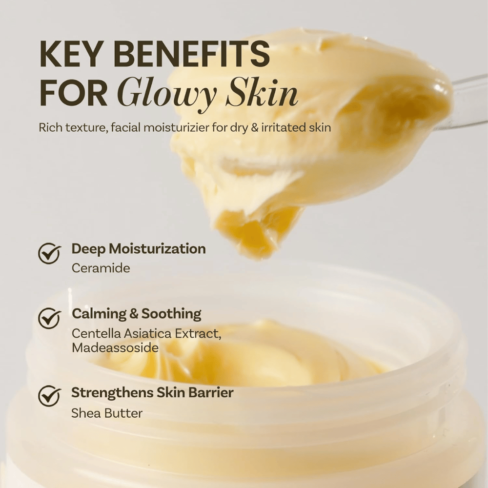 Ongredients Deep Calming Cream – bohatý, hydratačný krém s ceramidom a centella, ktorý upokojuje a posilňuje kožnú bariéru.