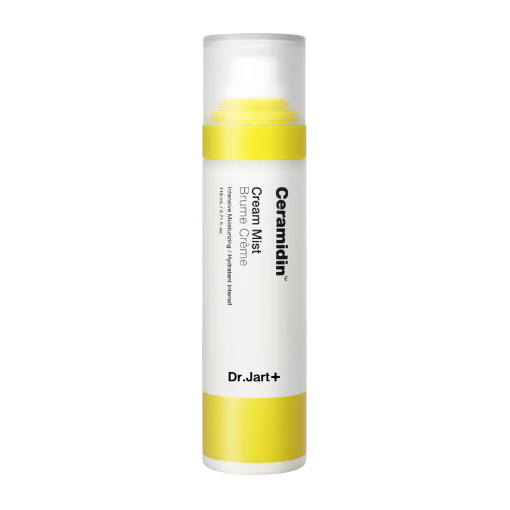 Ceramidin Cream Mist 110ml na bielom pozadí.