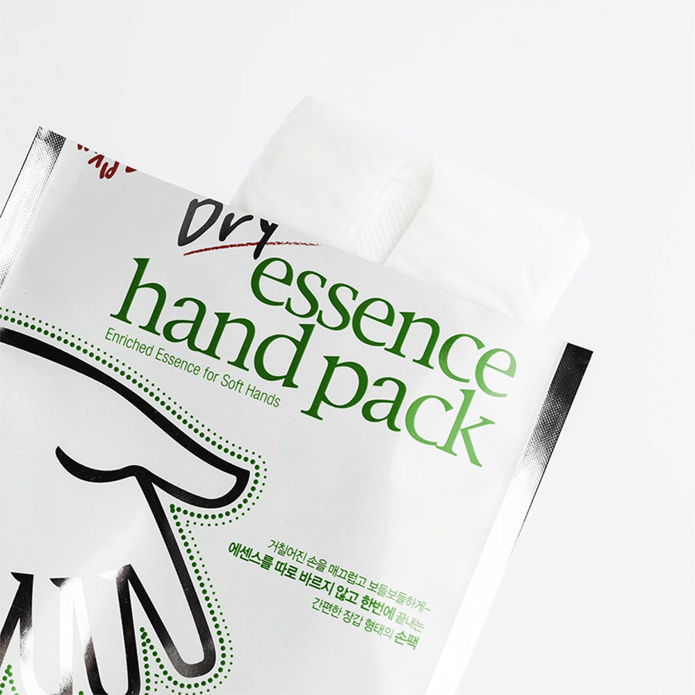 PETITFEE Dry Essence Hand Pack s hydratačnou esenciou a rukavicami pre jemné a dobre ošetrené ruky