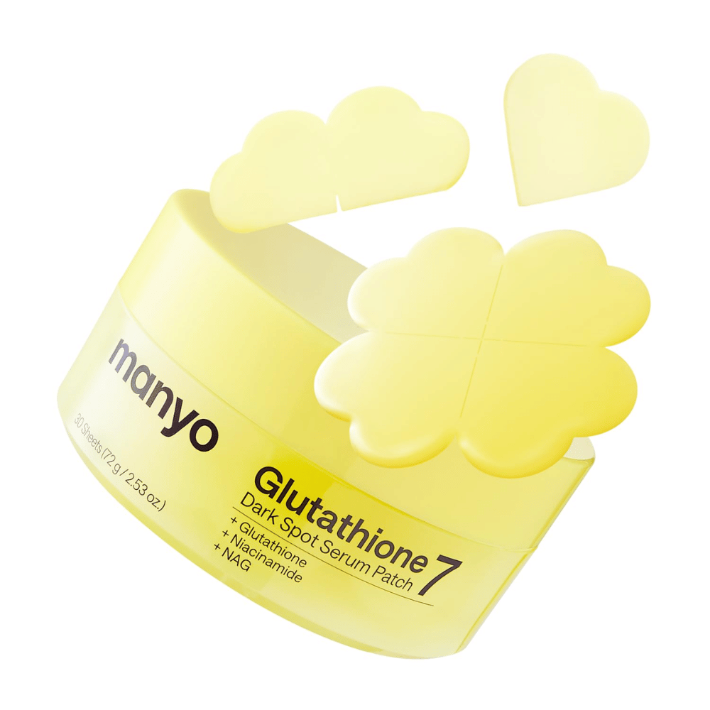 Ma:nyo Glutathione 7 Dark Spot Serum Patch s deliteľnými hydrogélovými náplasťami na cielené ošetrenie pigmentových škvŕn a zafarbenia