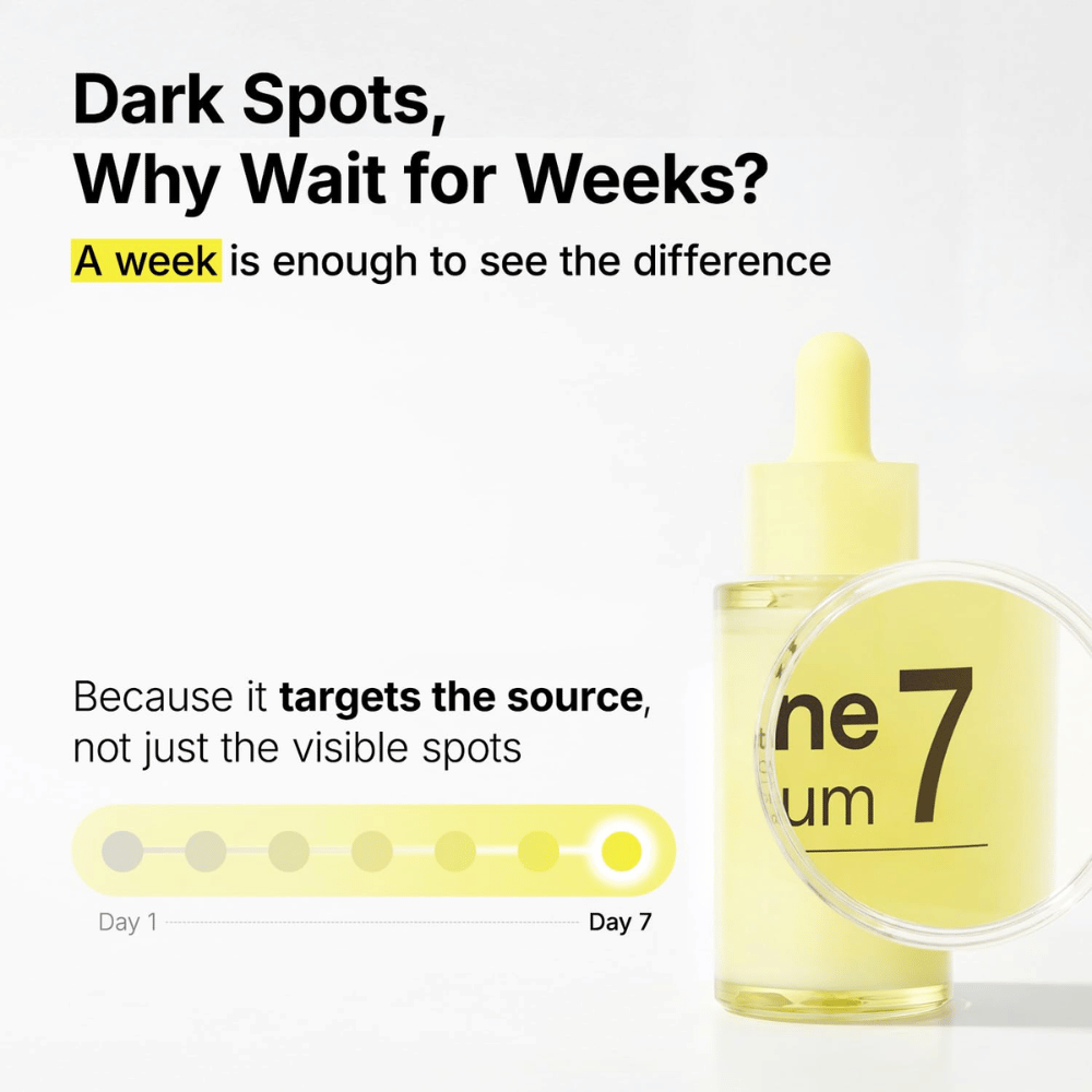 Ma:nyo Glutathione 7 Dark Spot Serum proti pigmentovým škvrnám a nerovnomernému tónu pleti s viditeľnými výsledkami už po jednom týždni