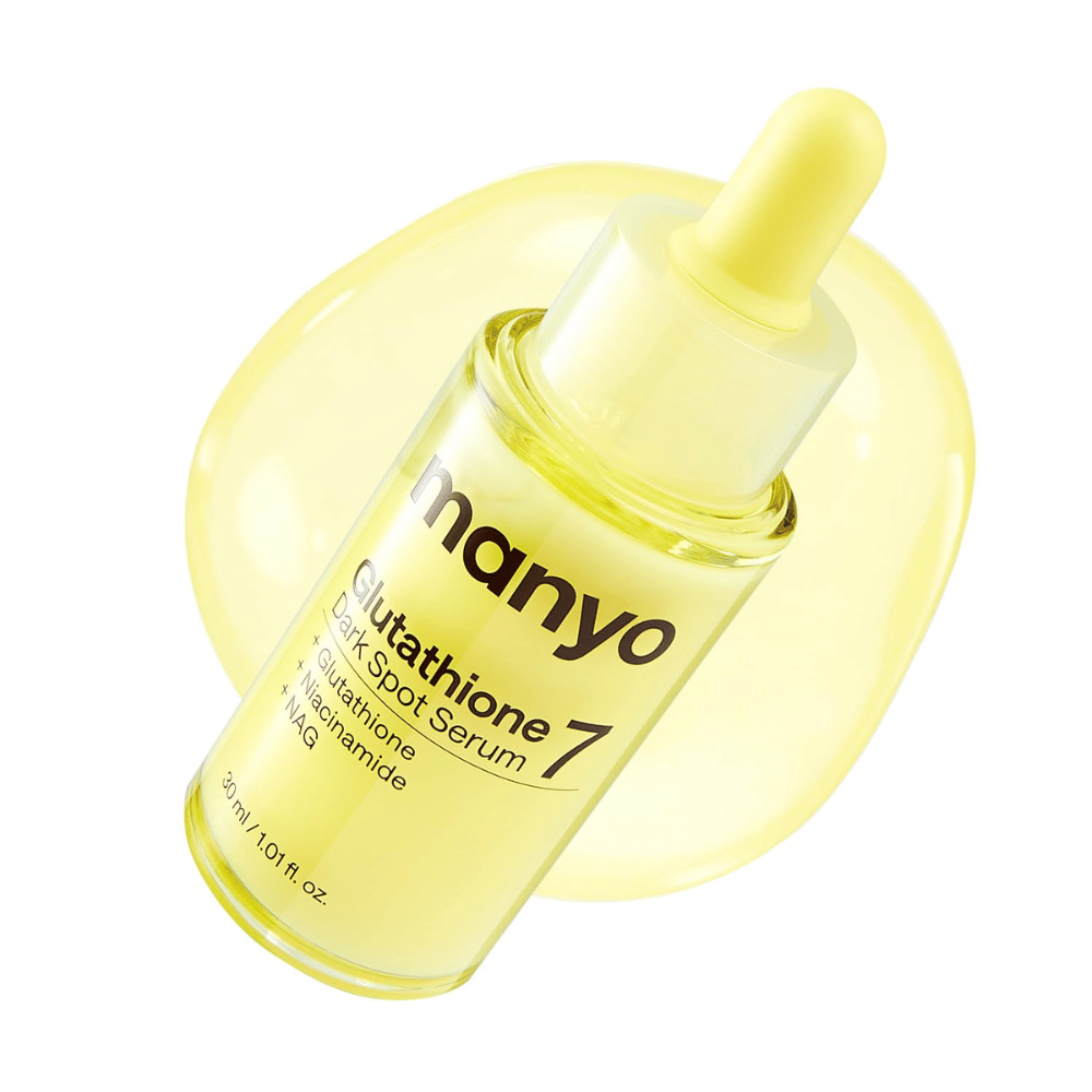 Ma:nyo Glutathione 7 Dark Spot Serum rozjasňujúce sérum s glutathionom, niacinamidom a NAG pre rovnomernejší tón pleti