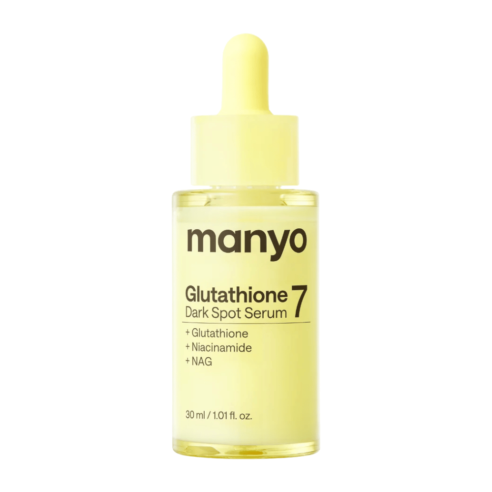 Ma:nyo Glutathione 7 Dark Spot Serum rozjasňujúce sérum s glutathionom, niacinamidom a NAG pre rovnomernejší tón pleti