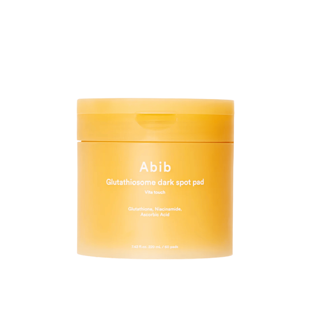 Produktový obrázok Abib Glutathiosome Dark Spot Pad Vita Touch toner pads s vitamínom C a niacínamidom.