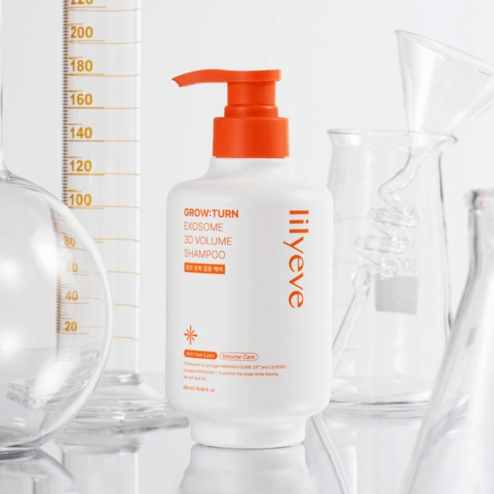 LILYEVE Grow:Turn Exosome 3D Volume Shampoo s exozómami pre plnšie vlasy a zdravú pokožku hlavy