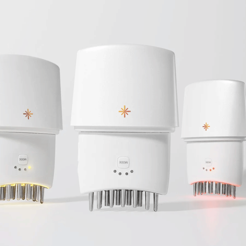 4. Lilyeve GrowTurn Pro – prístroje na pokožku hlavy s rôznymi LED svetlami a masážnym režimom