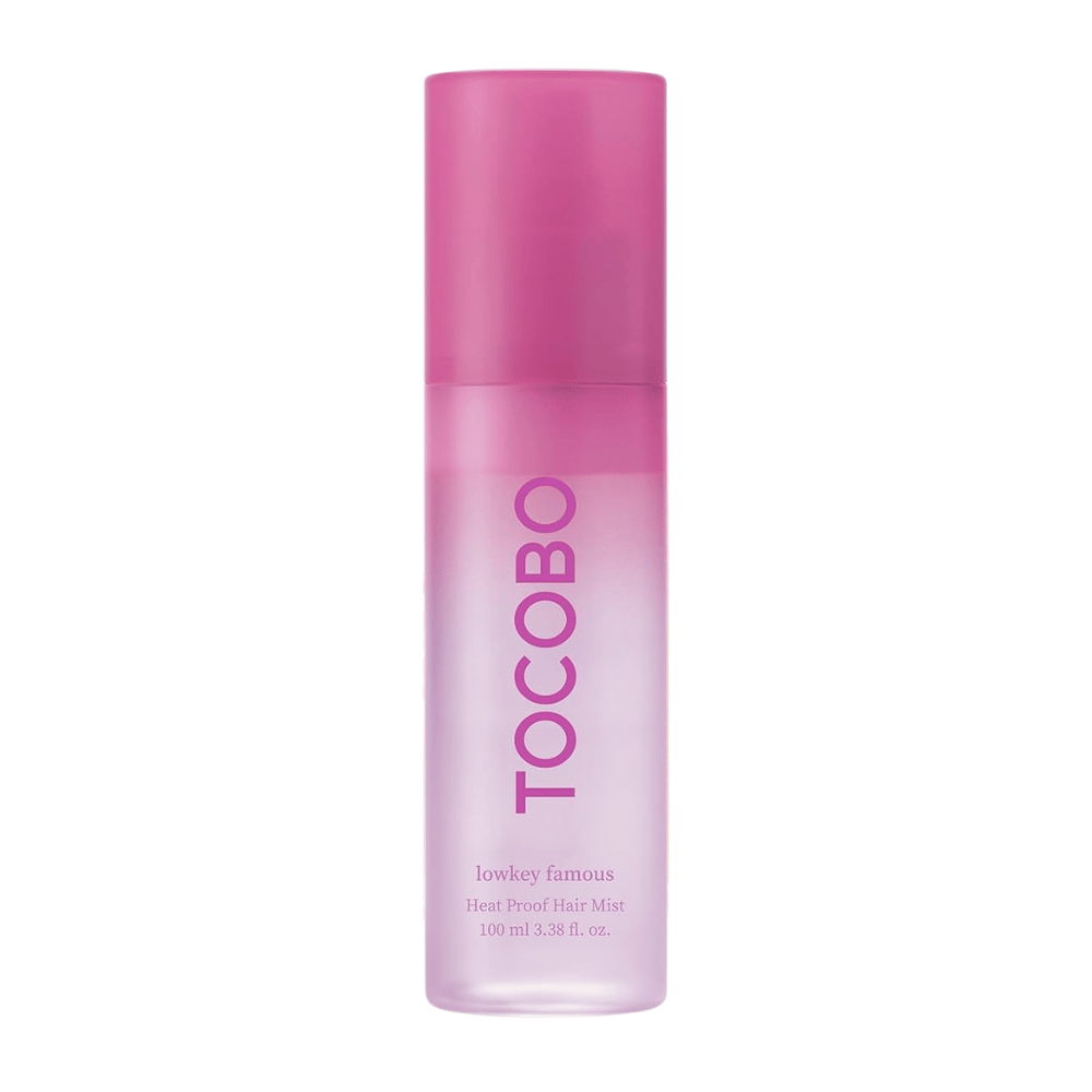 TOCOBO Heat Proof Hair Mist #01 Lowkey Famous – produktový obrázok tepluodolnej hmly na vlasy