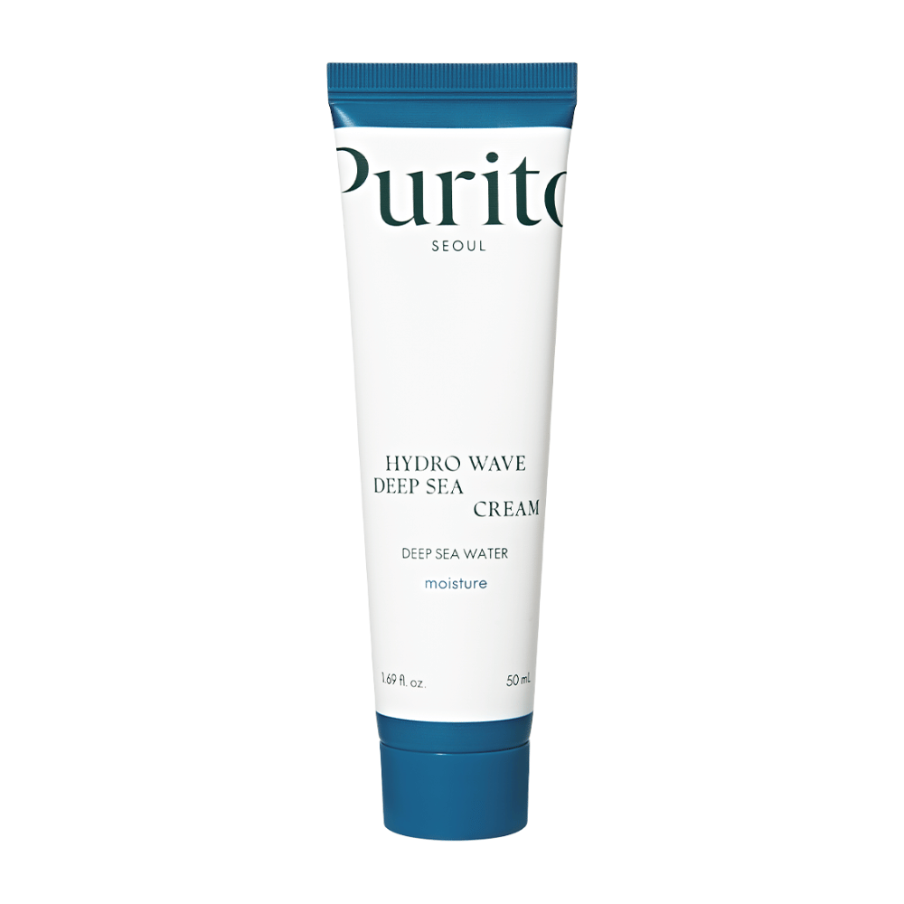 Purito Hydro Wave Deep Sea Cream hlboko hydratuje pokožku pomocou výživnej hlbokomorskej vody. Tento ľahko absorbovateľný krém zanecháva pokožku mäkkú a hydratovanú bez pocitu ťažkosti. Perfektný na každodenné použitie a pre všetky typy pleti.