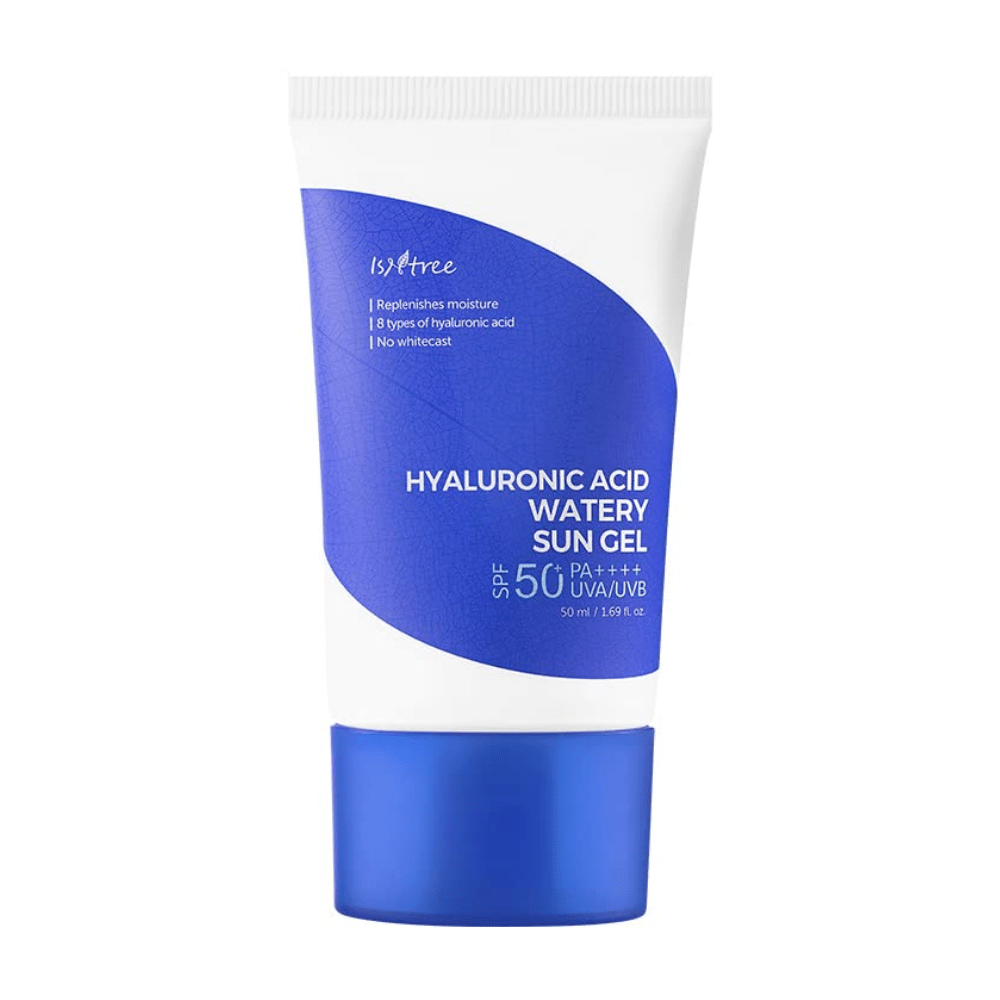 Isntree Hyaluronic Acid Watery Sun Gel 50ml s kyselinou hyalurónovou.