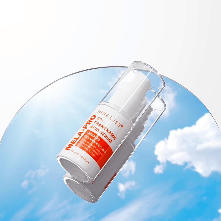 NINE LESS MELA-PRO 5% Tranexamic Acid Serum 30 ml s pumpičkou, sérum na pigmentáciu a tmavé škvrny.
