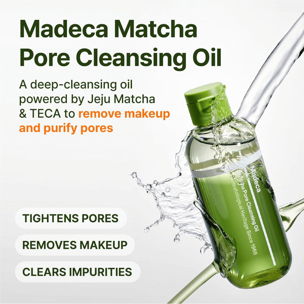 Centellian24 Madeca Matcha Pore Cleansing Oil s Jeju matcha na hĺbkové čistenie pórov