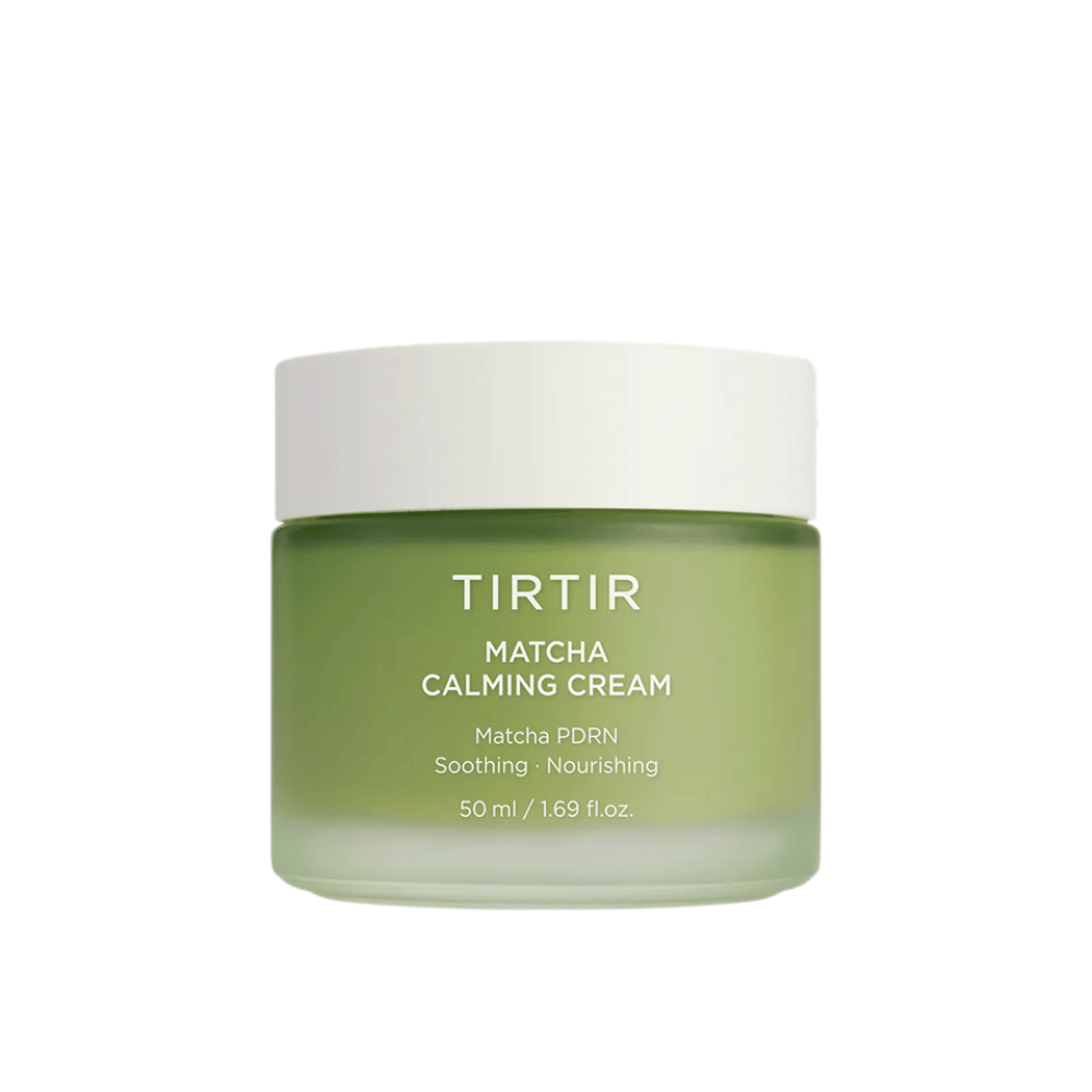 TIRTIR Matcha Calming Cream redukuje začervenanie a podráždenie, upokojuje citlivú pleť a dodáva rovnomernejší, vyváženejší tón pleti.