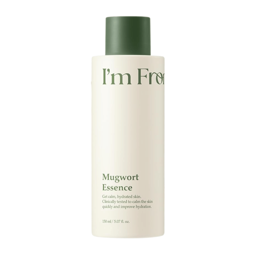 I'm From Mugwort Essence 160 ml s extraktom z paliny, ktorý upokojuje citlivú pleť, intenzívne hydratuje a posilňuje prirodzenú kožnú bariéru.
