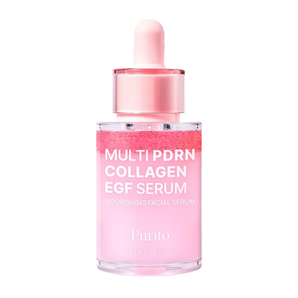 Purito Multi PDRN Collagen EGF Serum 30 ml – kórejské pleťové sérum s PDRN, kolagénom a EGF.