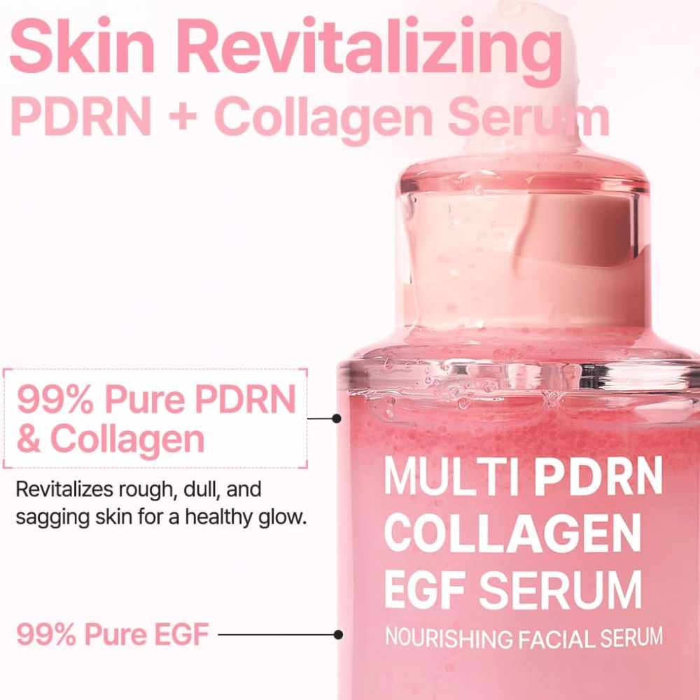 Purito Multi PDRN Collagen EGF Serum s PDRN, kolagénom a EGF pre jas, elasticitu a revitalizačnú starostlivosť o pleť.