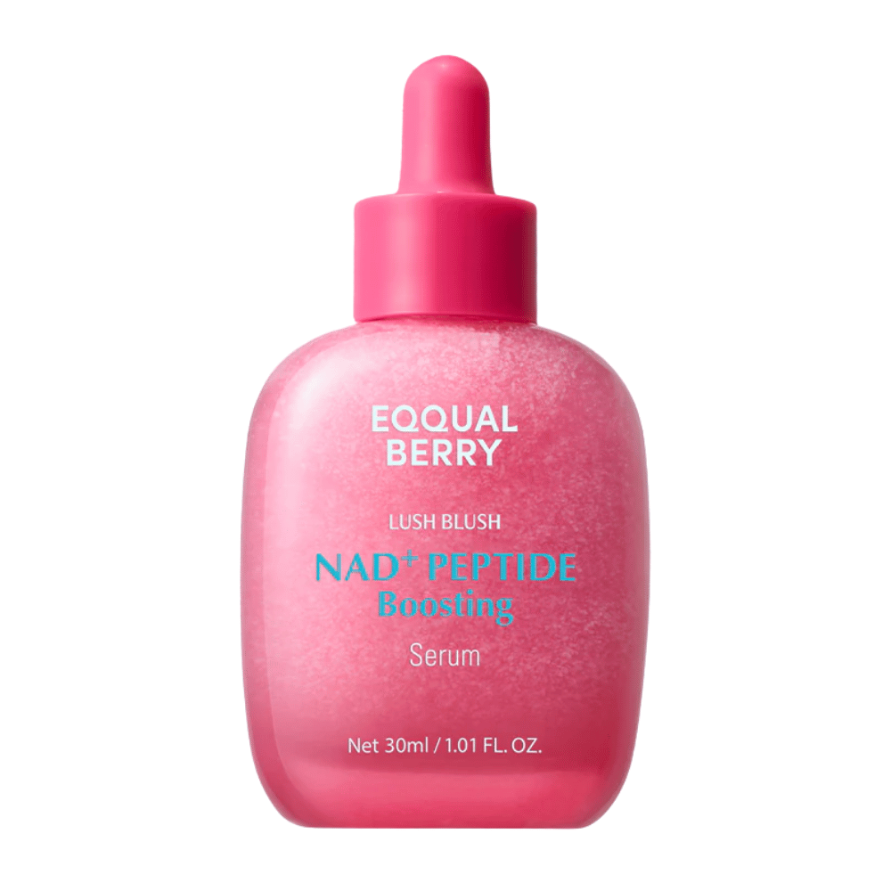 EqualBerry Lush Blush NAD+ Peptide Boosting Serum 30 ml – anti-age sérum s NAD+ a peptidmi pre pevnosť a žiarivosť