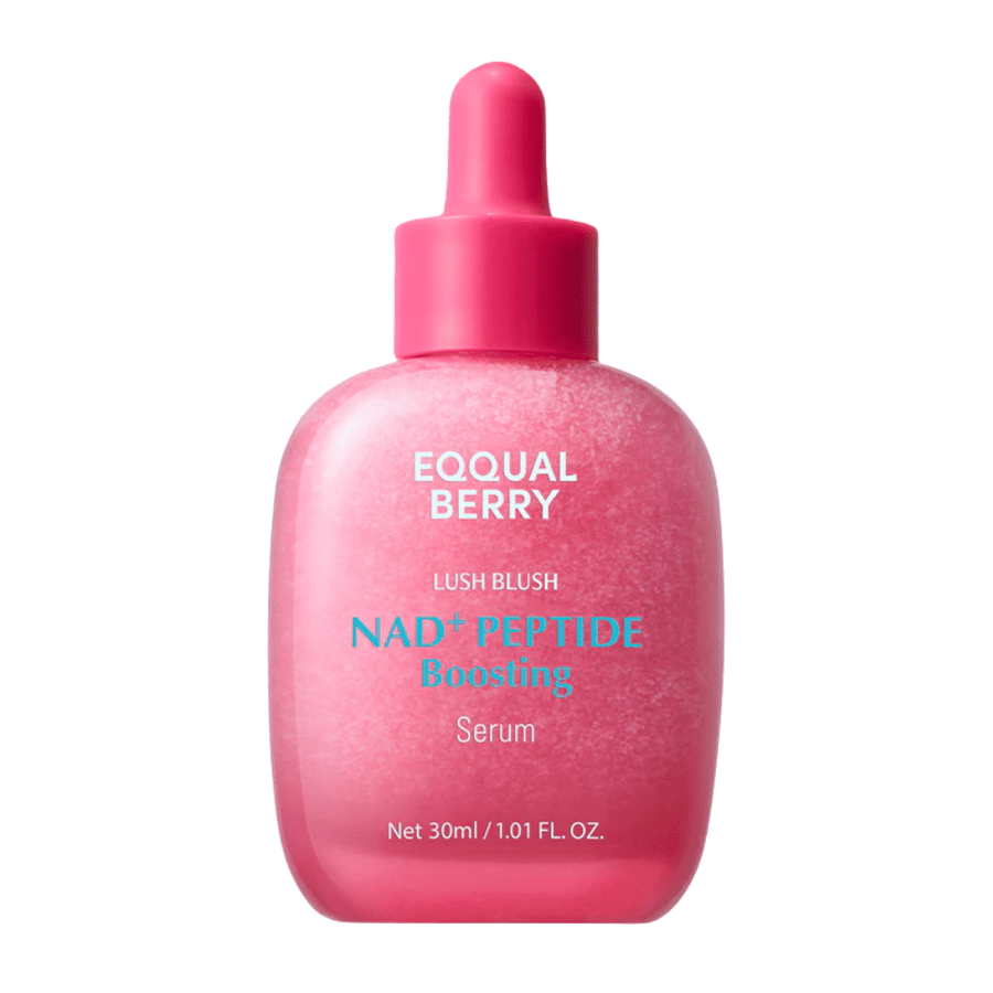 EqualBerry Lush Blush NAD+ Peptide Boosting Serum 30 ml – anti-age sérum s NAD+ a peptidmi pre pevnosť a žiarivosť
