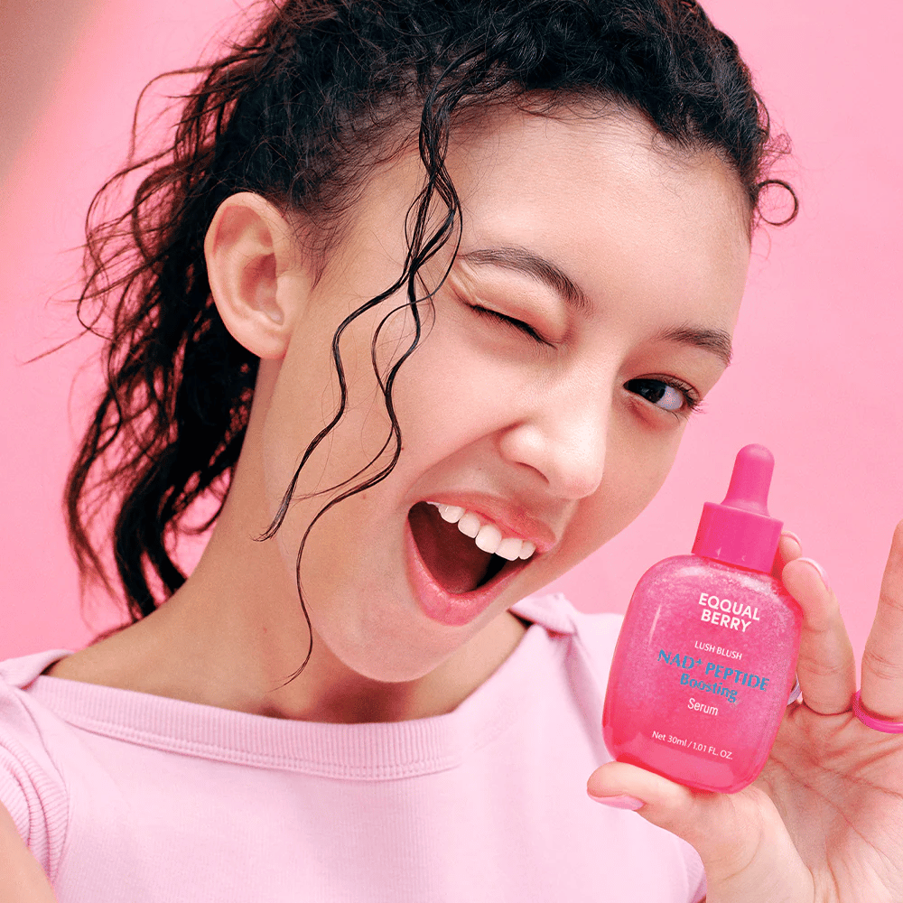 EqualBerry NAD+ Peptide Boosting Serum – žiarivé peptidové sérum 30 ml, ktoré zlepšuje elasticitu pokožky a žiarivosť