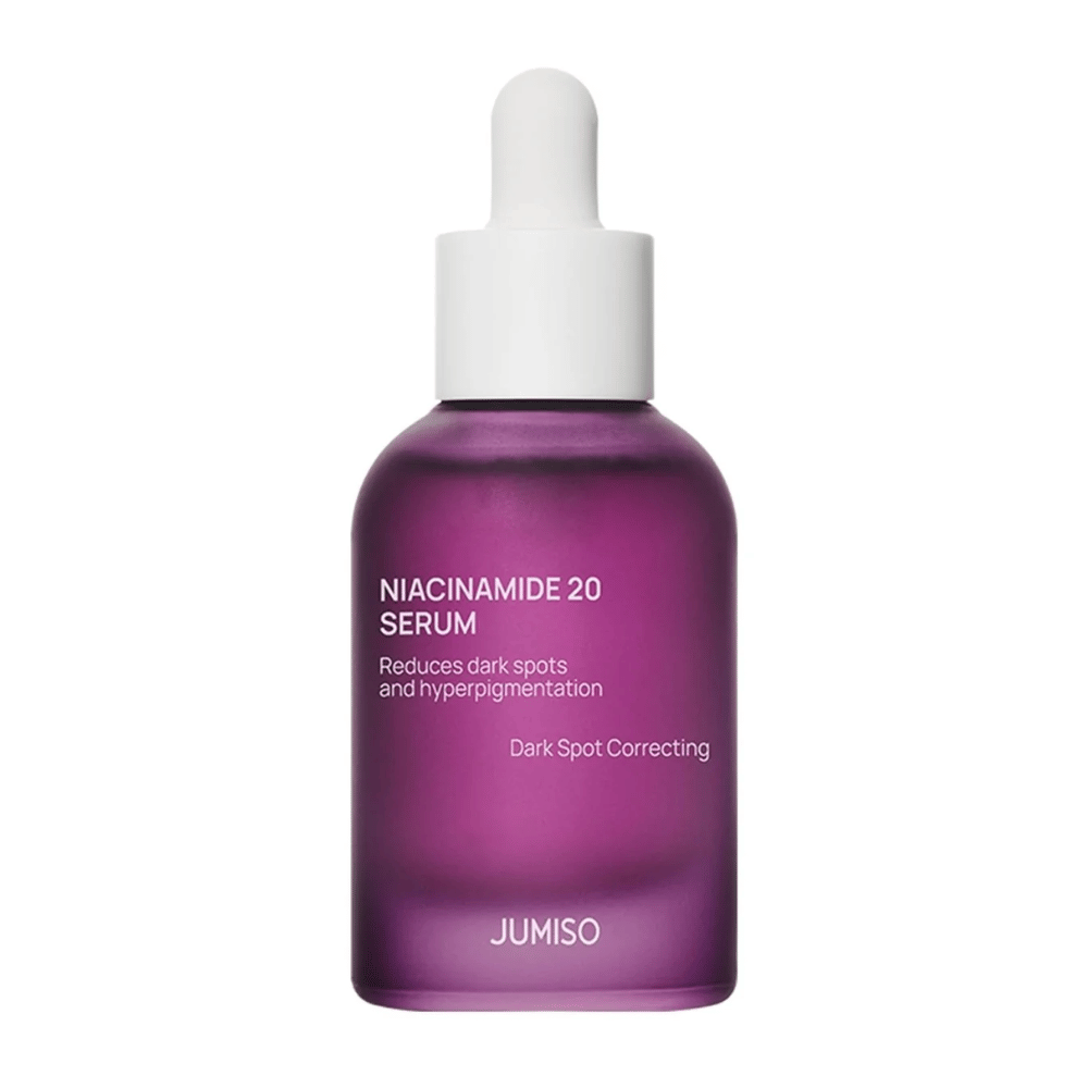 Jumiso Niacinamide 20 Serum – koncentrované sérum, ktoré redukuje tmavé škvrny, veľké póry a nerovnomerný tón pleti s niacínamidom a TXA.