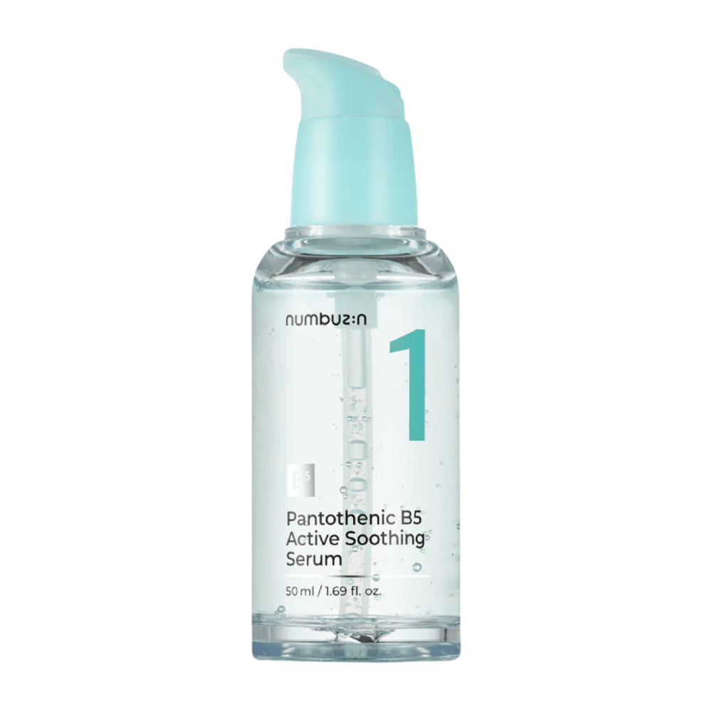 numbuzin No.1 Pantothenic B5 Active Soothing Serum 50 ml – kórejské B5 sérum s pantenolom a niacínamidom pre vyváženú a čistú pleť
